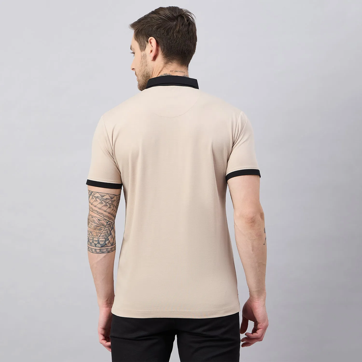 Duke Men Half Sleeve Cotton Polo Tshirt (ON3172)