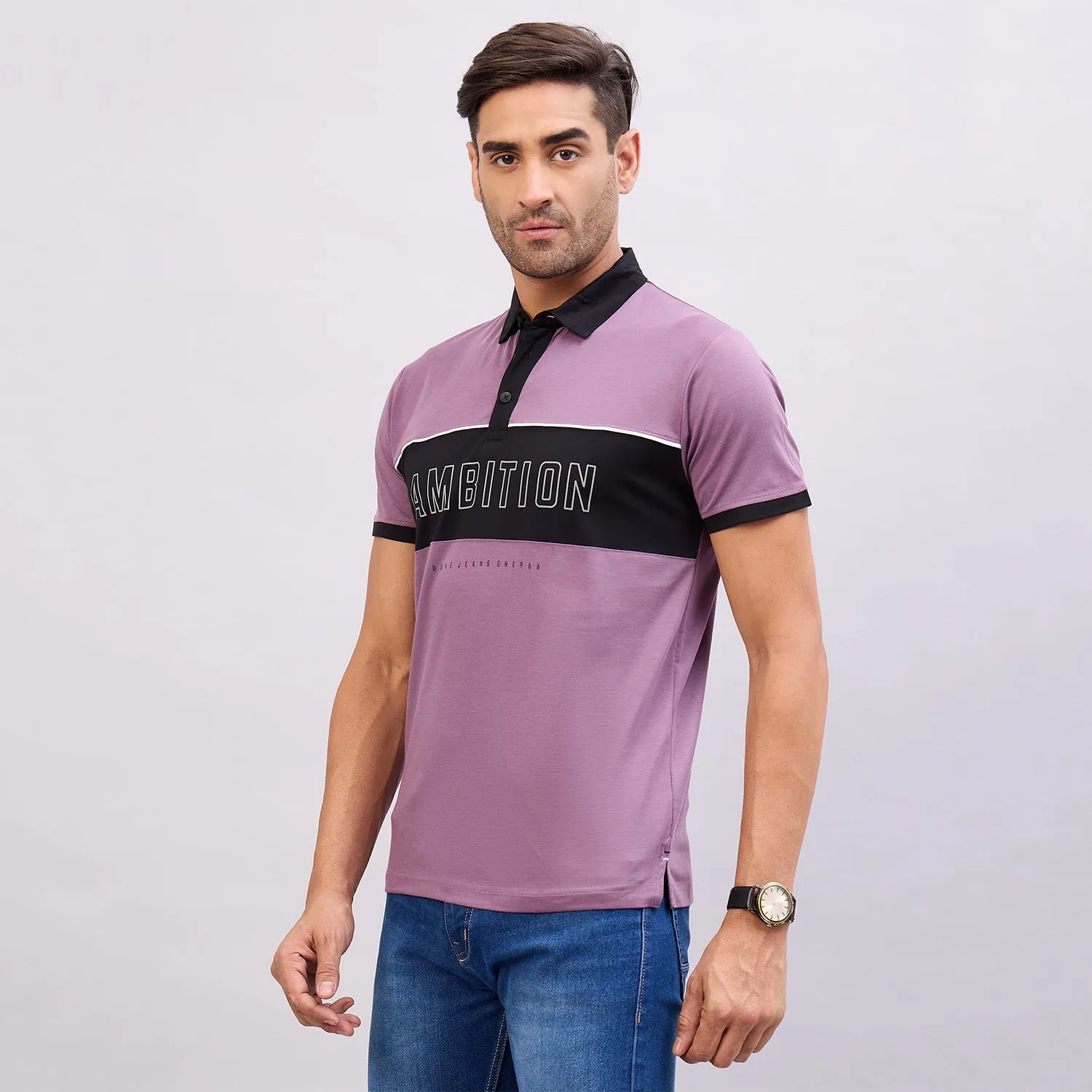 Duke Men Half Sleeve Cotton Polo Tshirt (ON3172)