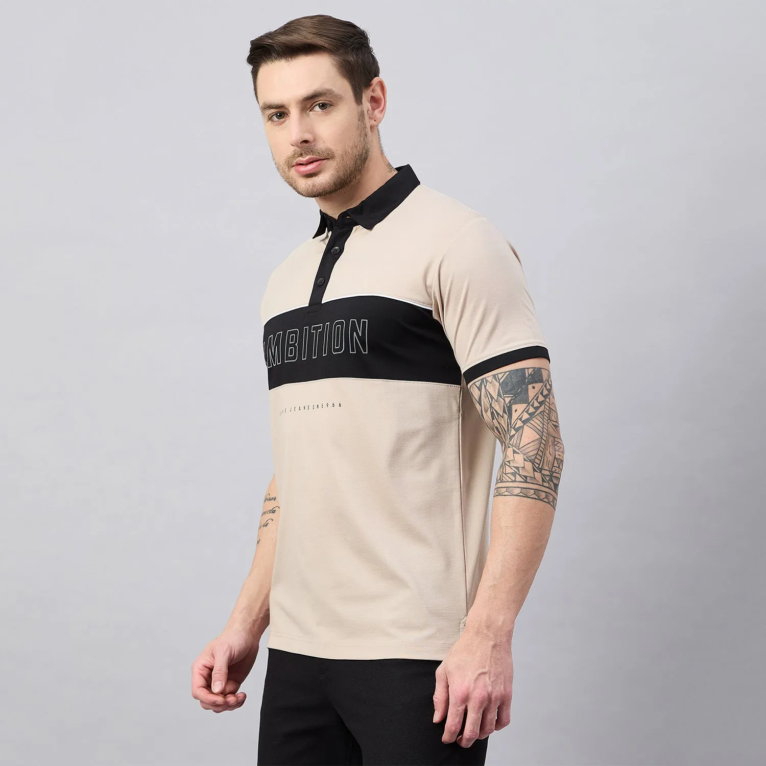 Duke Men Half Sleeve Cotton Polo Tshirt (ON3172)