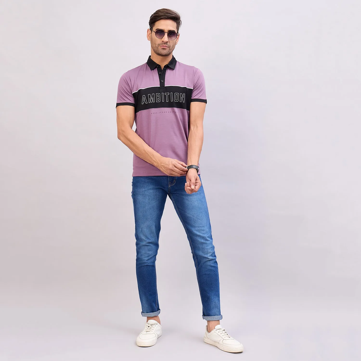 Duke Men Half Sleeve Cotton Polo Tshirt (ON3172)