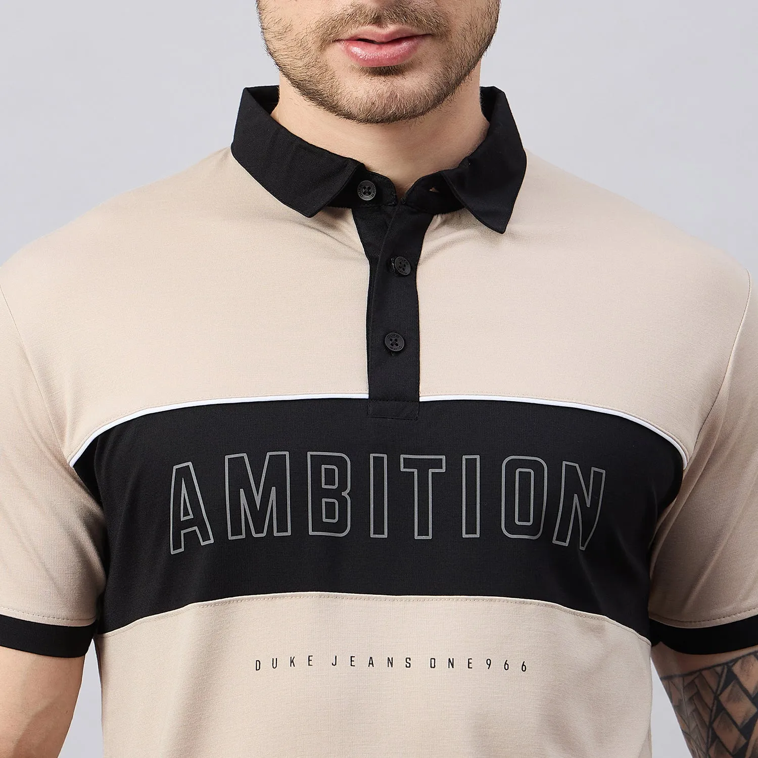 Duke Men Half Sleeve Cotton Polo Tshirt (ON3172)