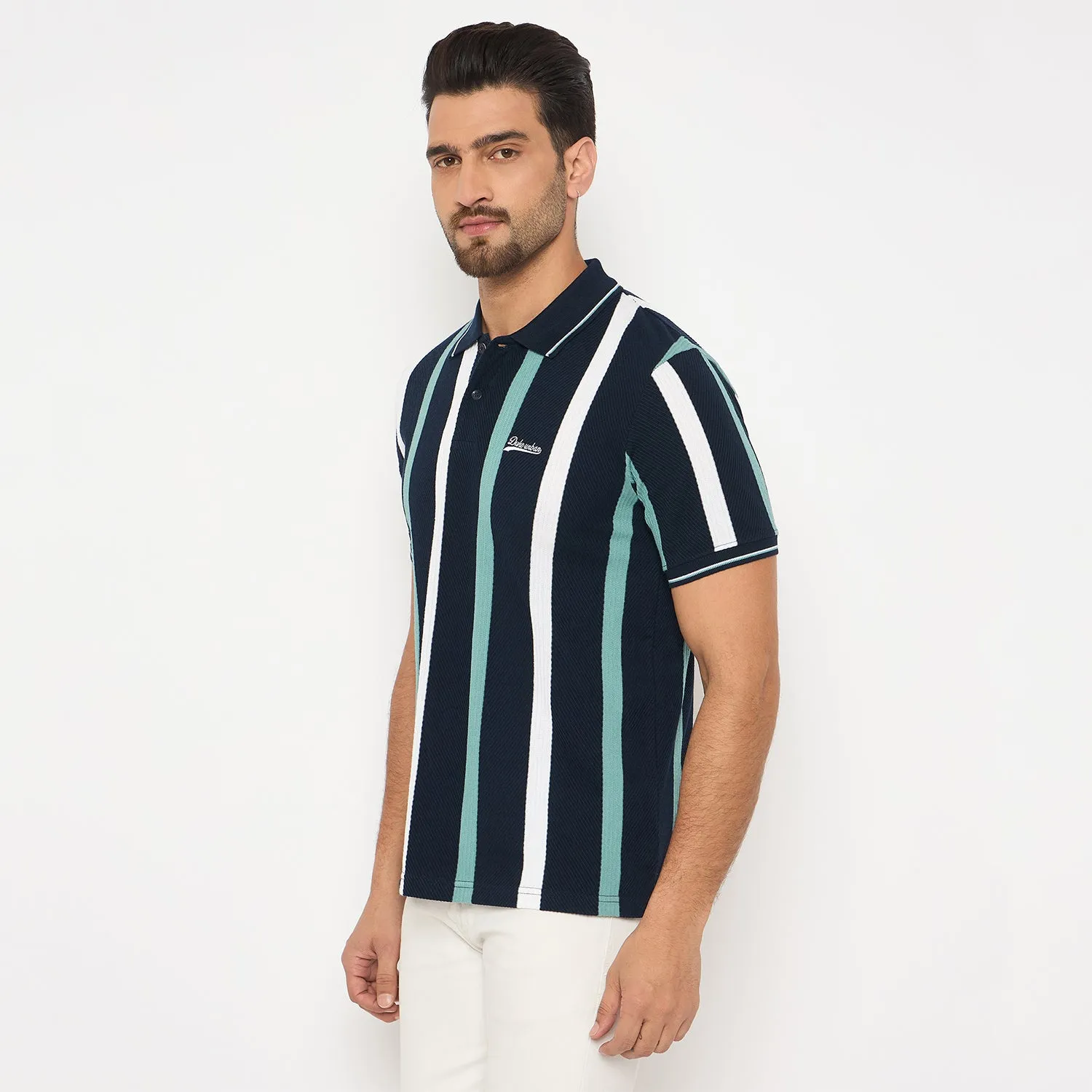 Duke Urban Men Half Sleeve Cotton T shirt (LF7345)
