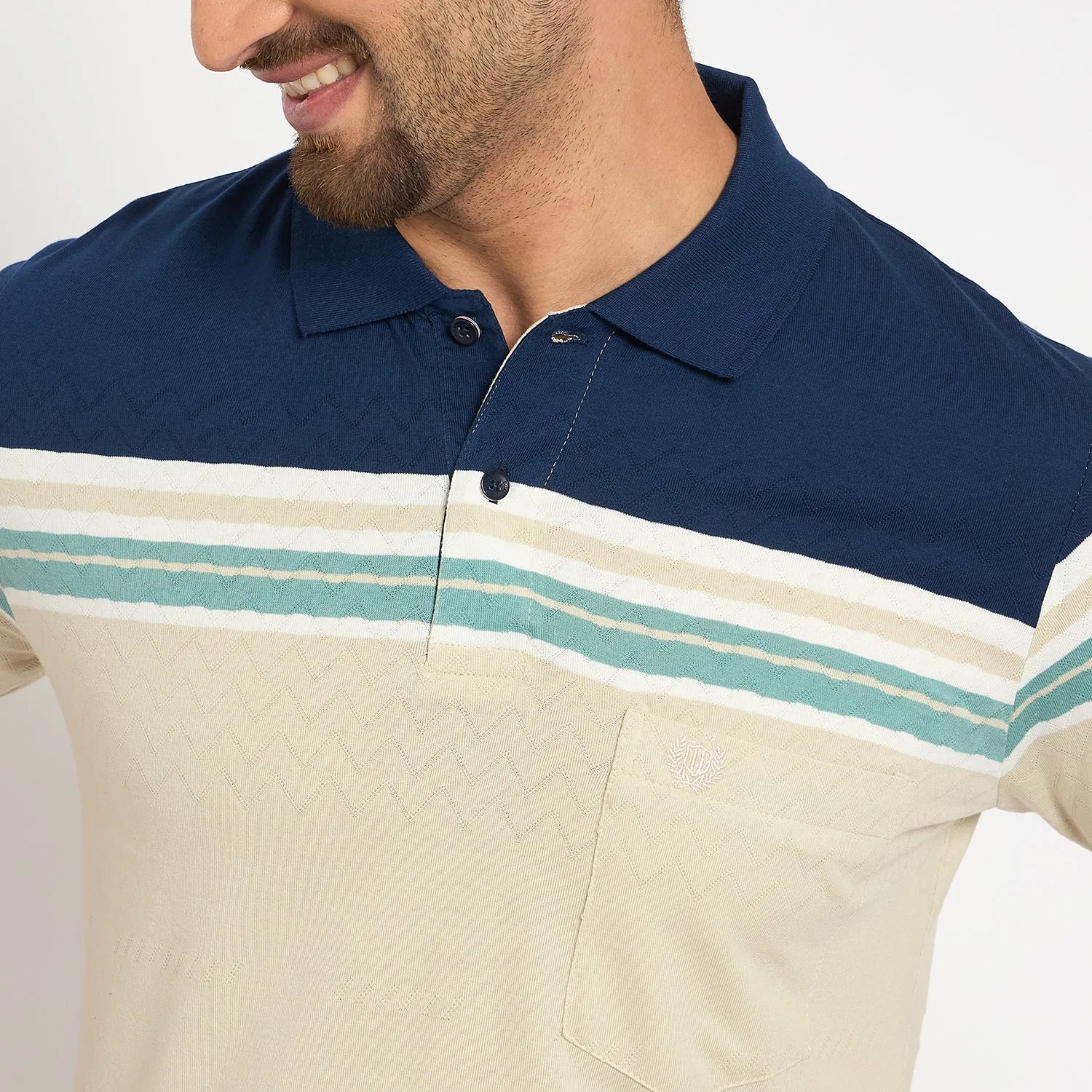 Duke Urban Men Half Sleeve Cotton Tshirt (LF7349)