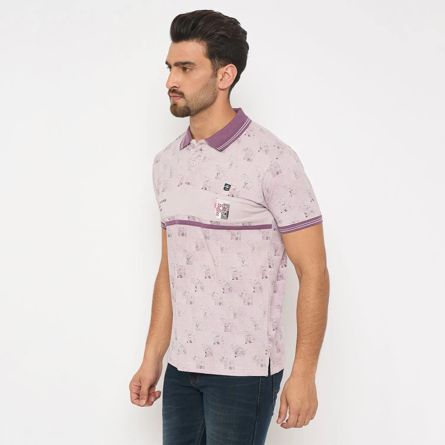Duke Urban Men Half Sleeve Cotton Tshirt (LF7394)