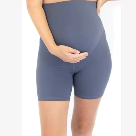 Emamaco Emama Maternity Bike Shorts - Twilight Size XS