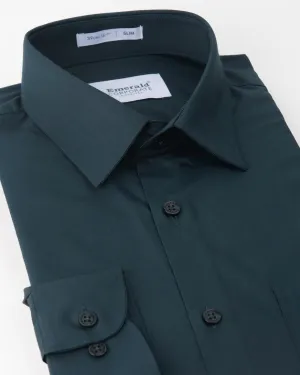 Emerald Corporate Plain Slim Fit-Ponderosa Pine