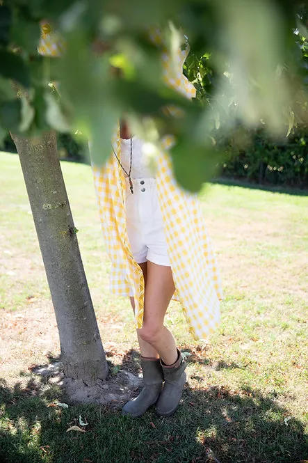 Emilie Dress in Yellow