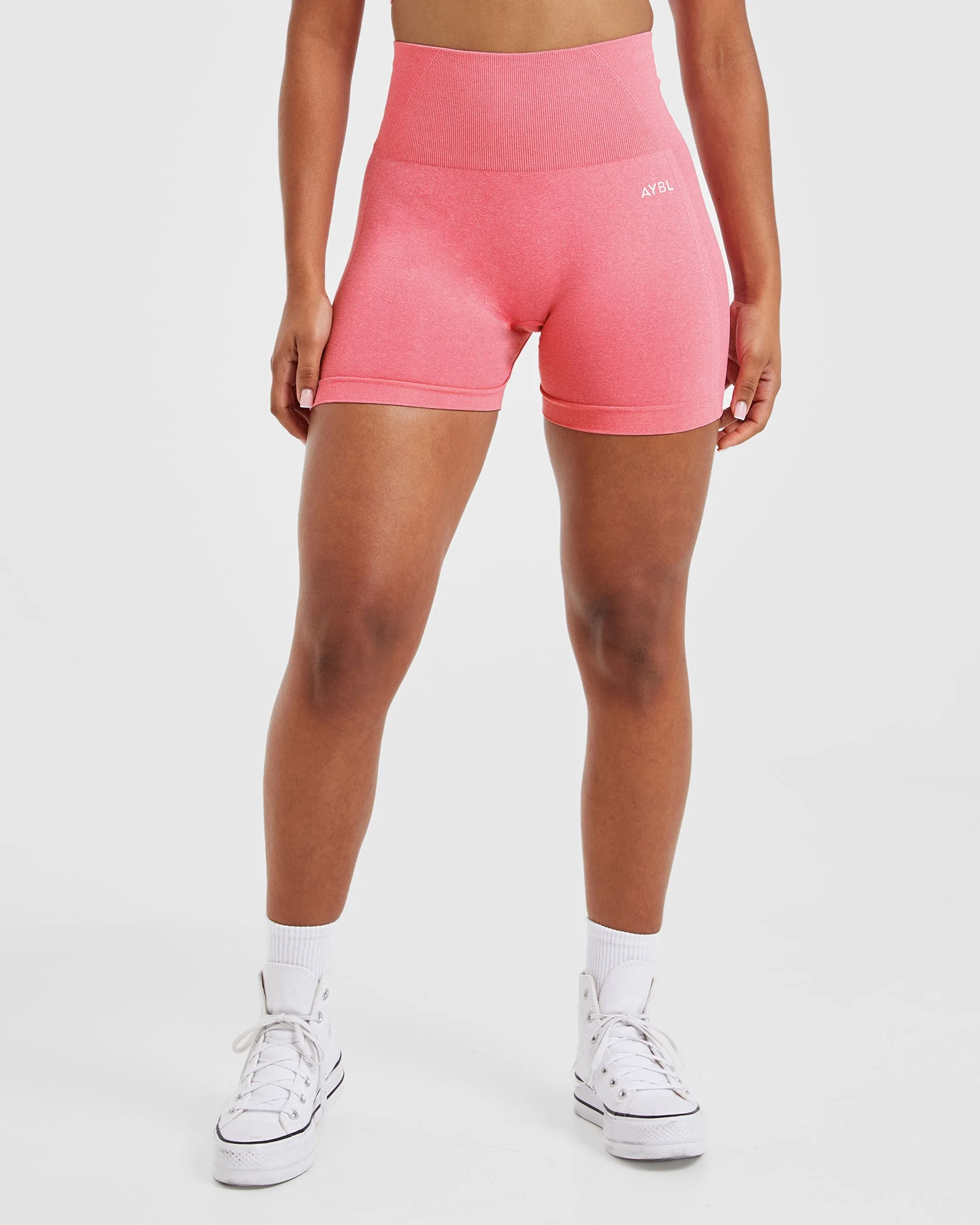 Empower Seamless Shorts - Pink Marl