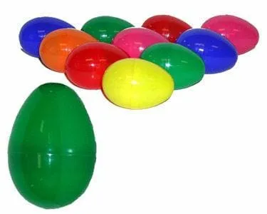 Empty Plastic Vending Eggs (2000 Eggs)