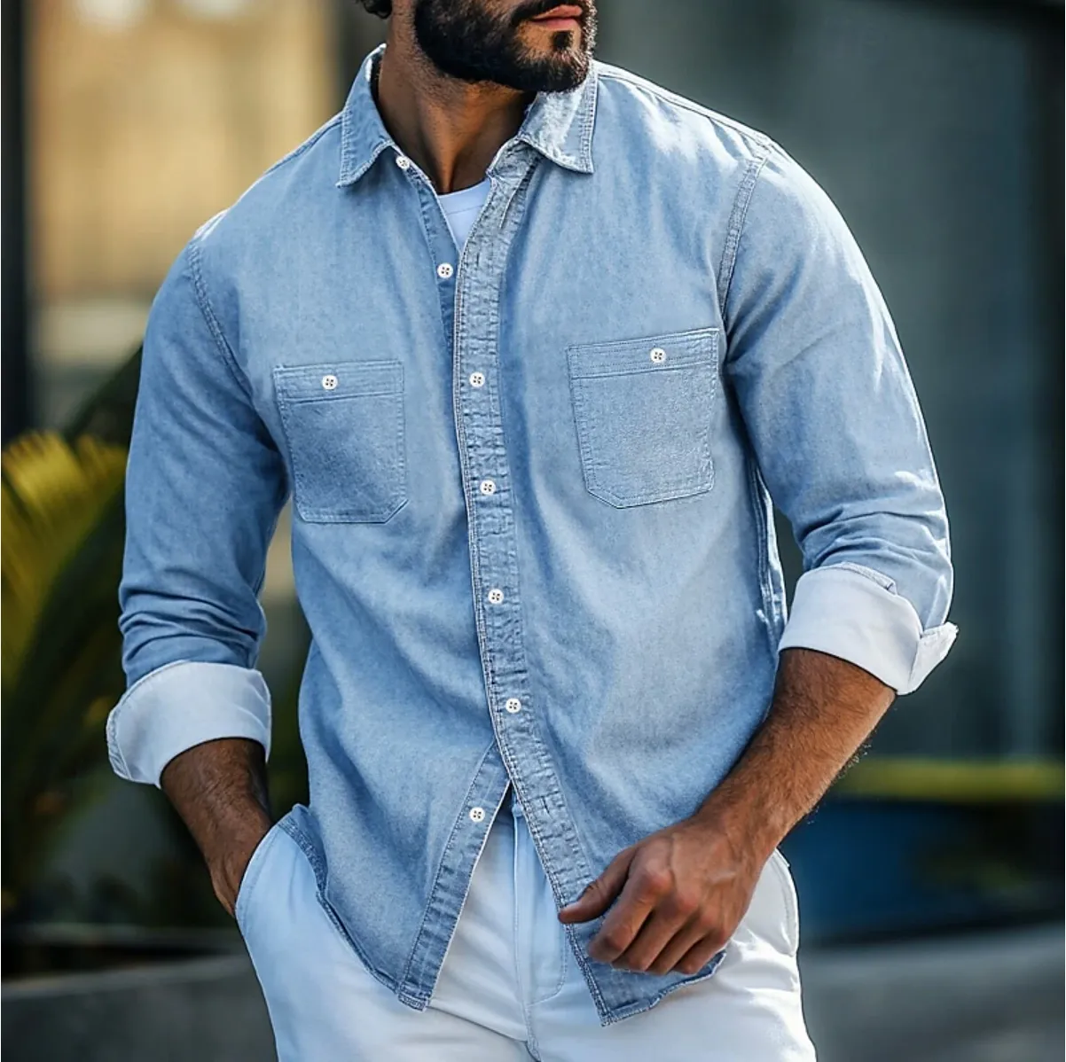 Erwin | Denim Shirt for Men