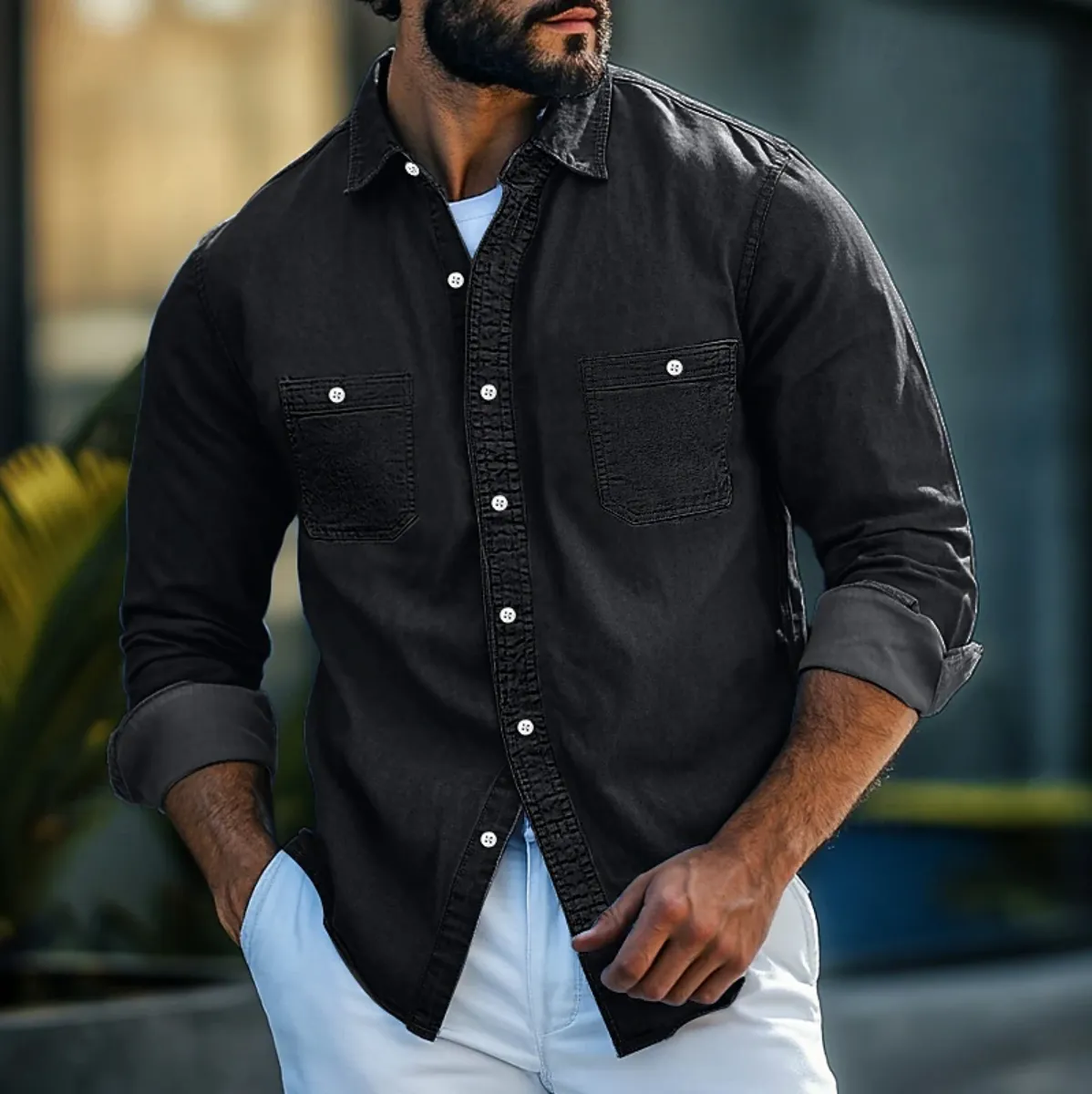 Erwin | Denim Shirt for Men