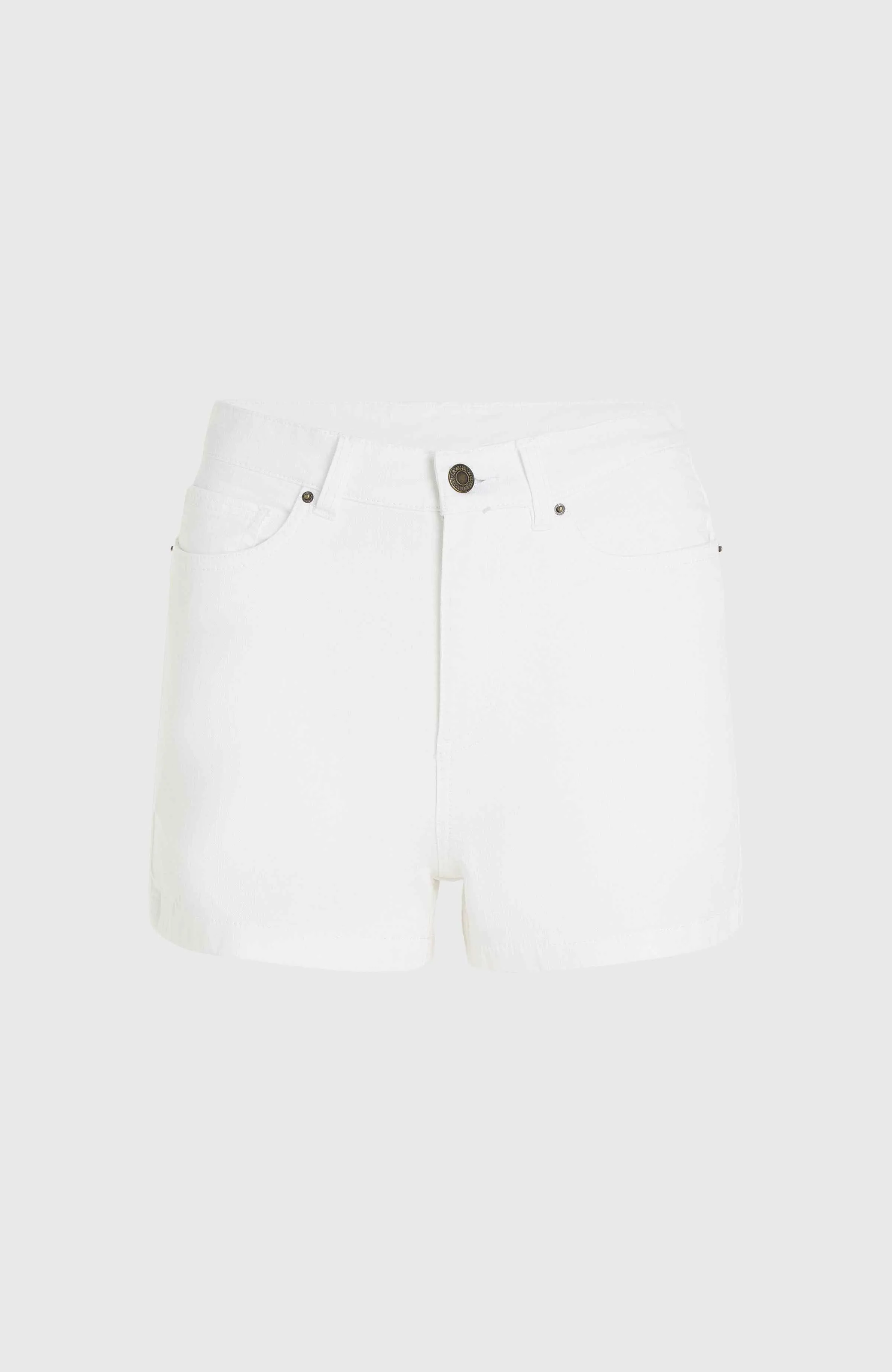 Essentials Stretch-Shorts mit fünf Taschen | Snow White