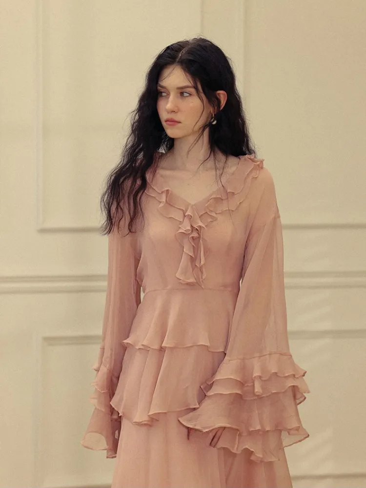 Ethereal Ruffle Ensemble