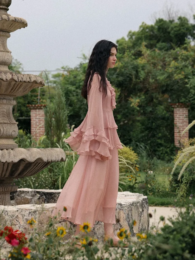 Ethereal Ruffle Ensemble