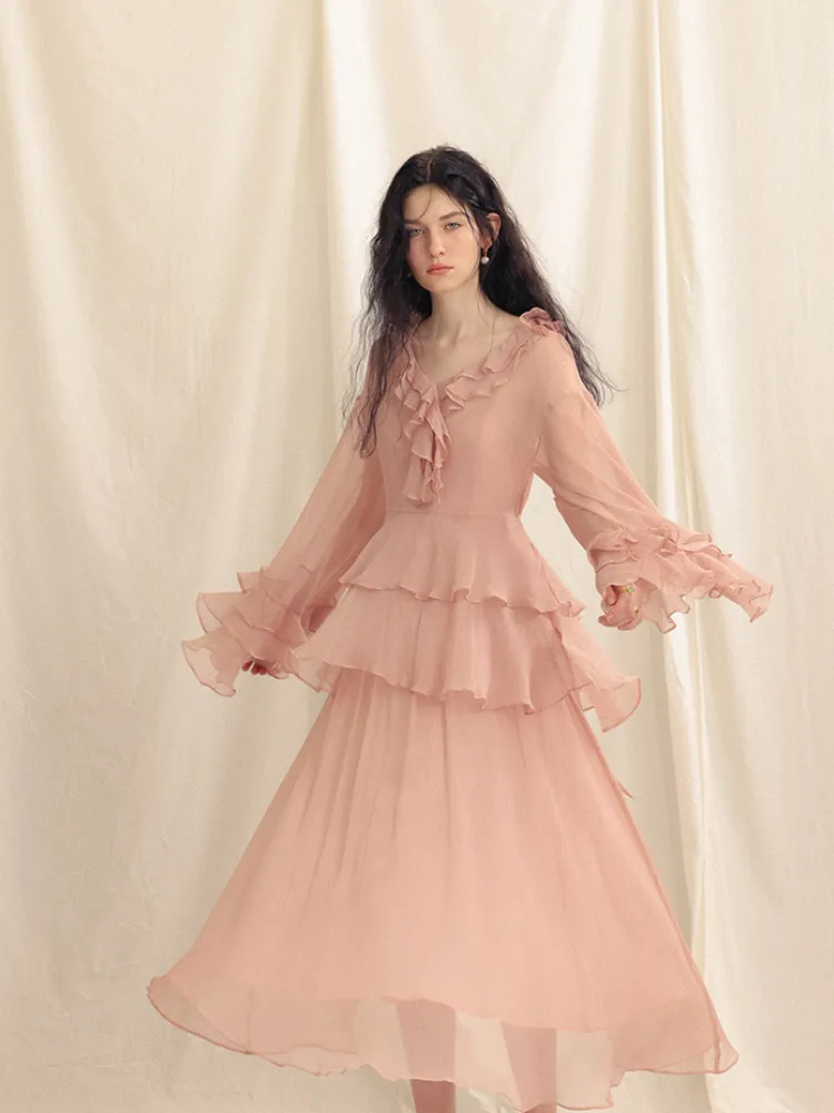 Ethereal Ruffle Ensemble