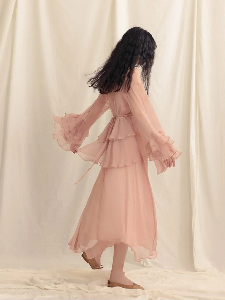 Ethereal Ruffle Ensemble