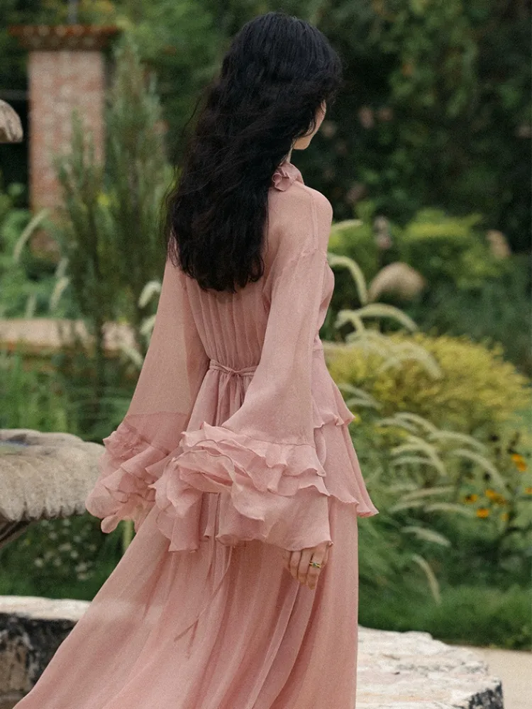 Ethereal Ruffle Ensemble