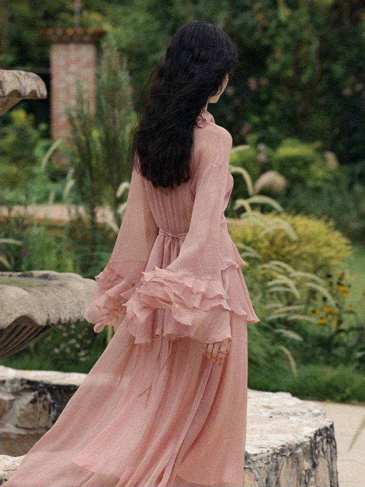 Ethereal Ruffle Ensemble