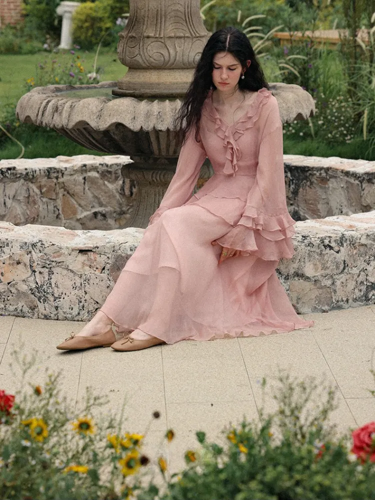 Ethereal Ruffle Ensemble