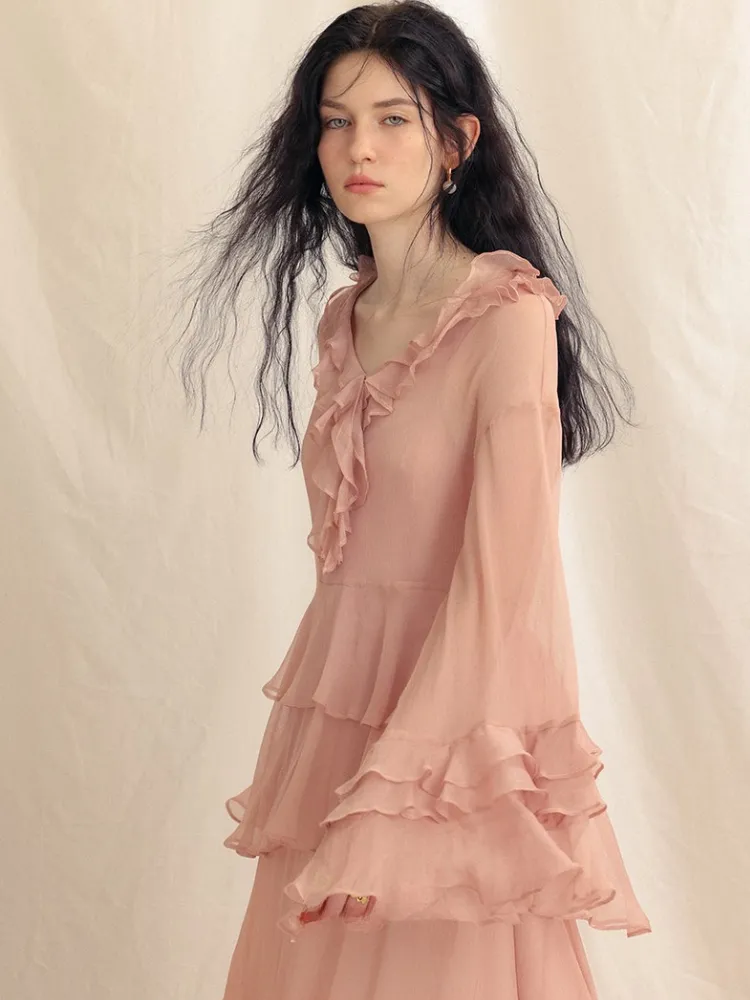 Ethereal Ruffle Ensemble