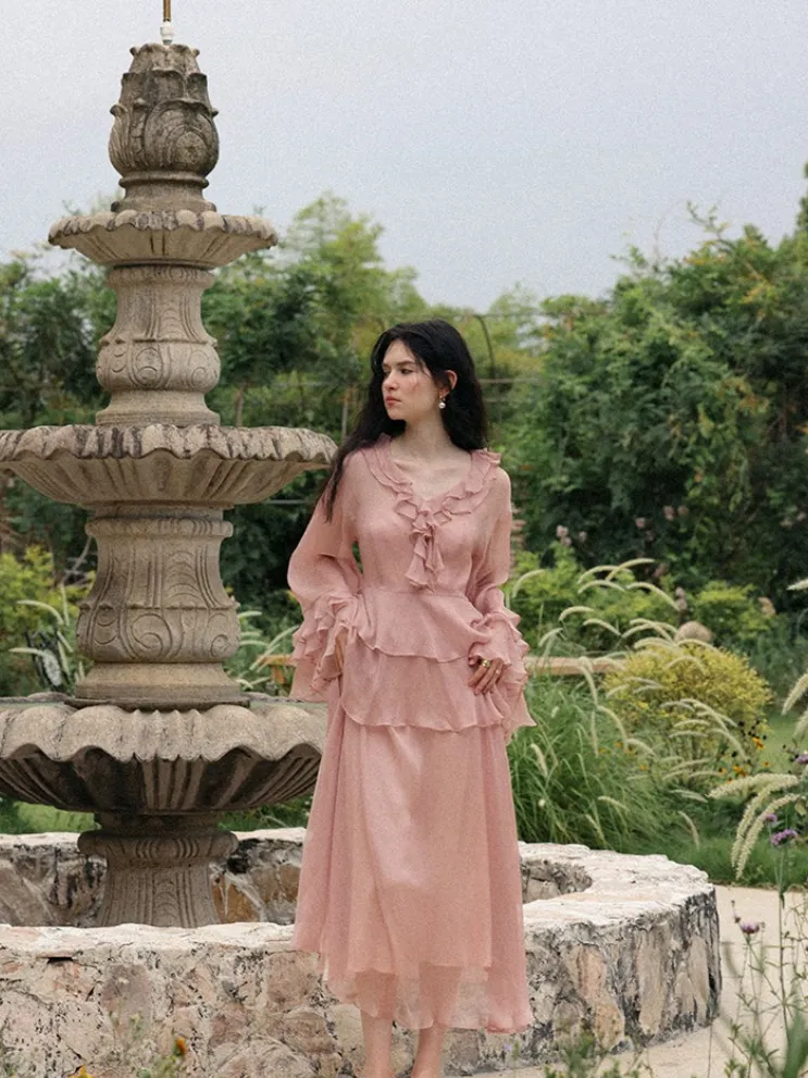 Ethereal Ruffle Ensemble