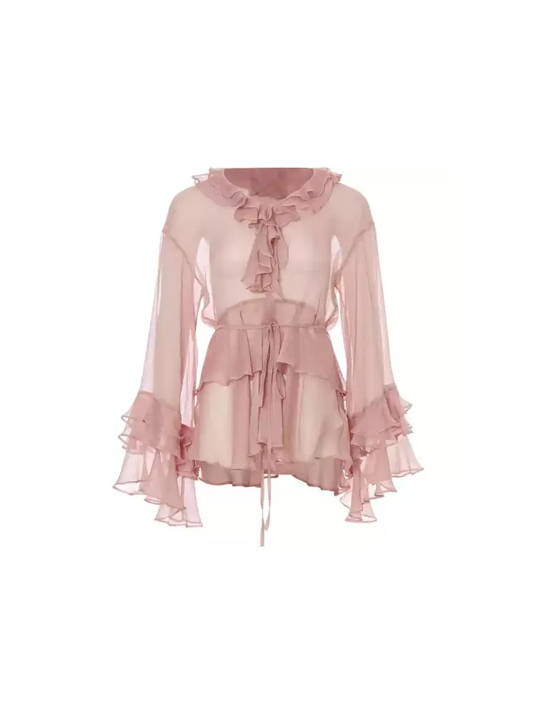 Ethereal Ruffle Ensemble