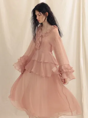 Ethereal Ruffle Ensemble