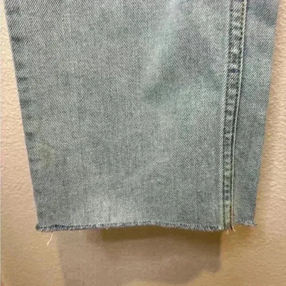 Everlane The Cropped Shortie Low Rise Organic cotton Jeans Light Wash Jean Sz 26