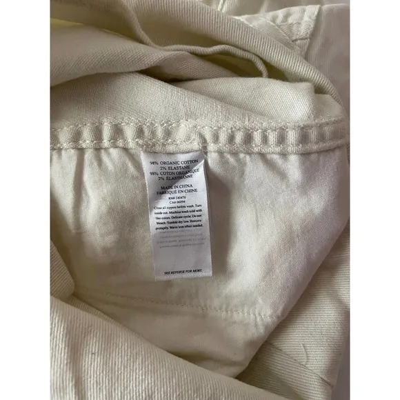 Faherty Rikki Shorts in White Size S