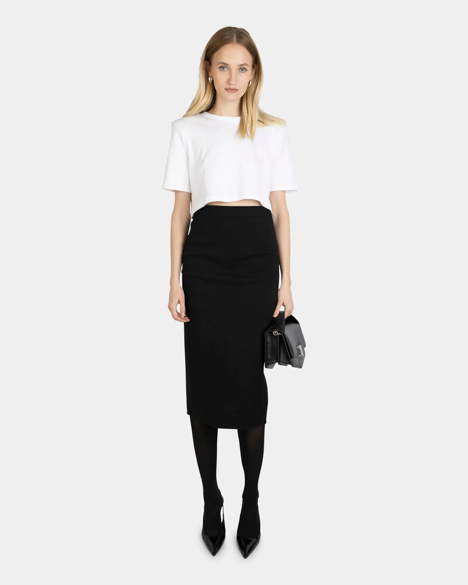 Fanny Mid T-Shirt White