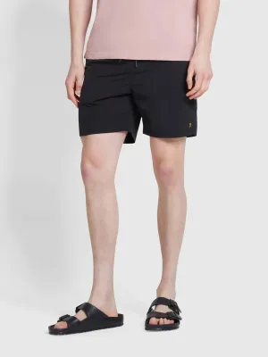 Farah Colbert Plain Swim Shorts In Black