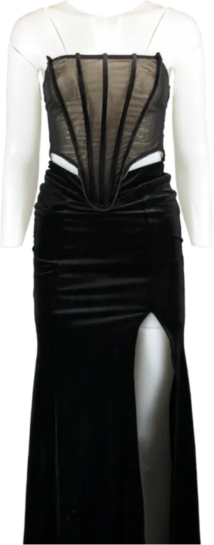 Fashion Nova Beige zip-up dress XS
