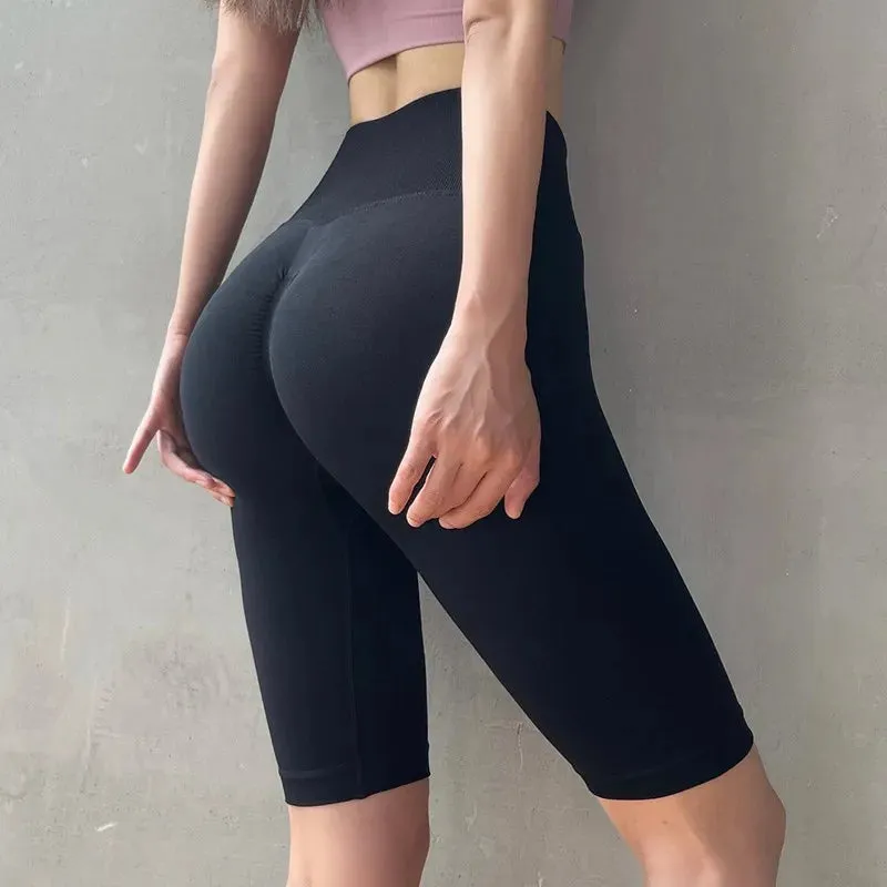 Fitness High Waist Shorts