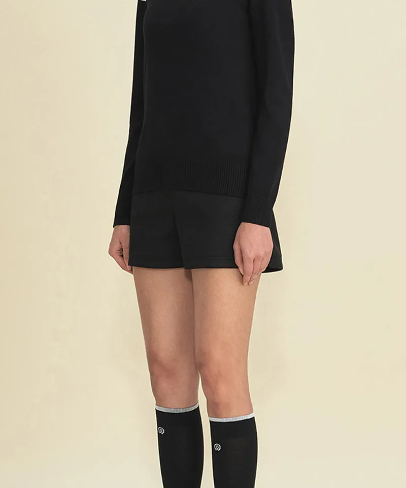 FORDI Herringbone Shorts - Black