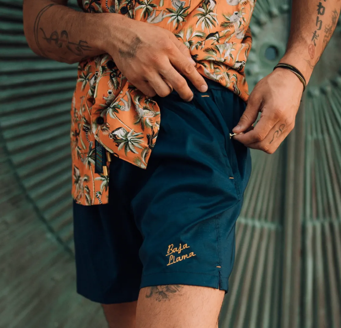 Fort Knox Navy Swimshorts