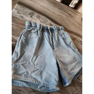 Frame‎ Paberbag High Waisted Elastic Shorts Size Medium RETAIL $238