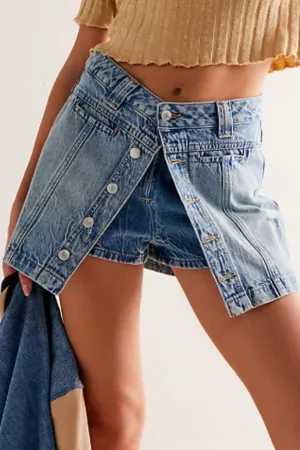 Free People: Midnight Sun Skort in First Love
