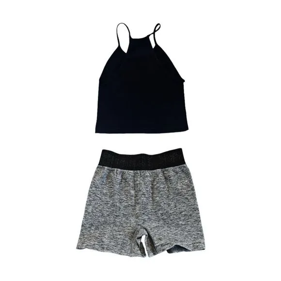 Free People Movement Happiness Runs Crop Top &amp; Prajna Shorts