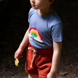 French Blue Rainbow Short Sleeve T-Shirt