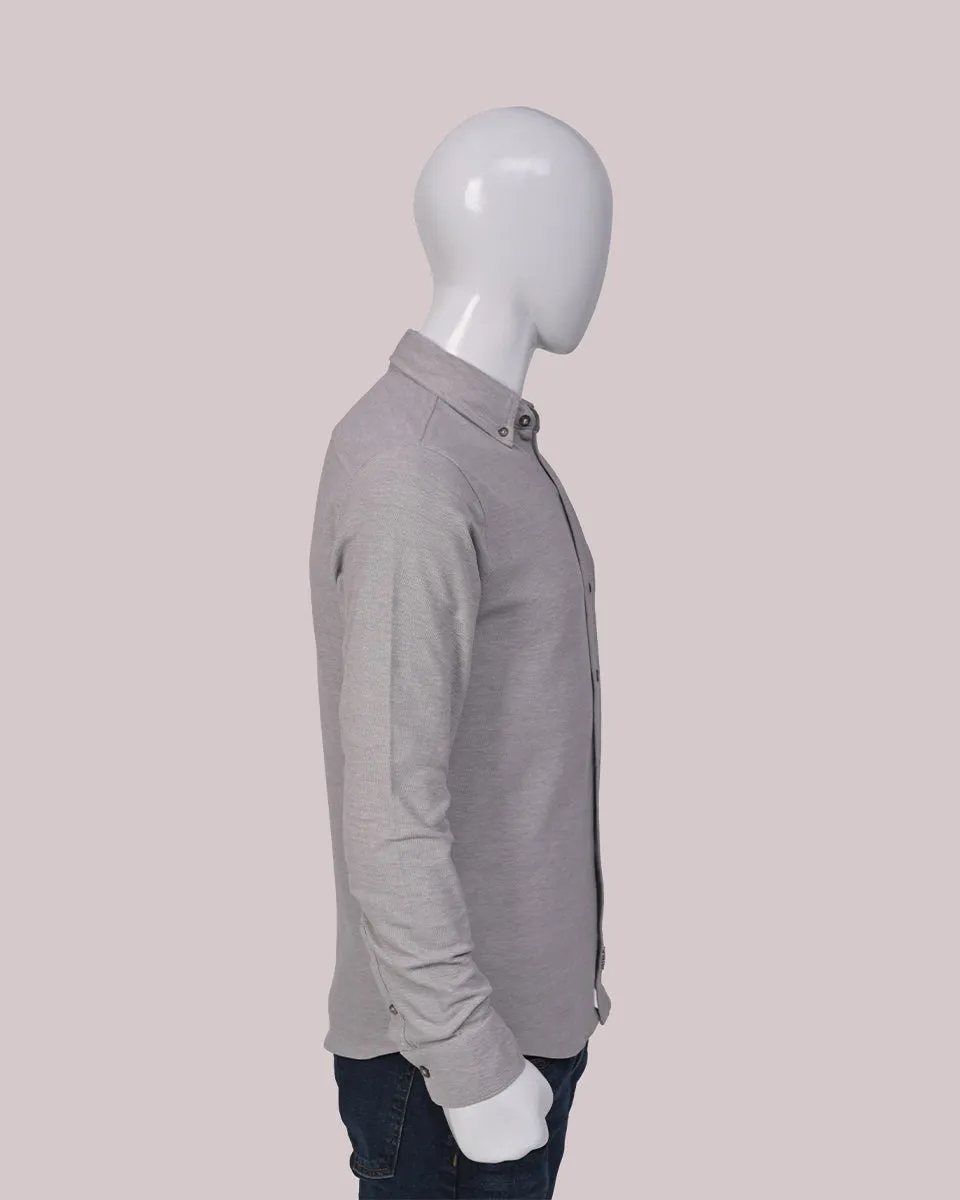 Full Sleeves Shirt Grey