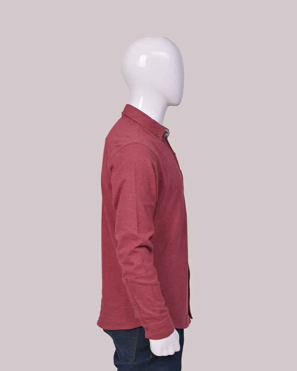 Full Sleeves Shirt Red