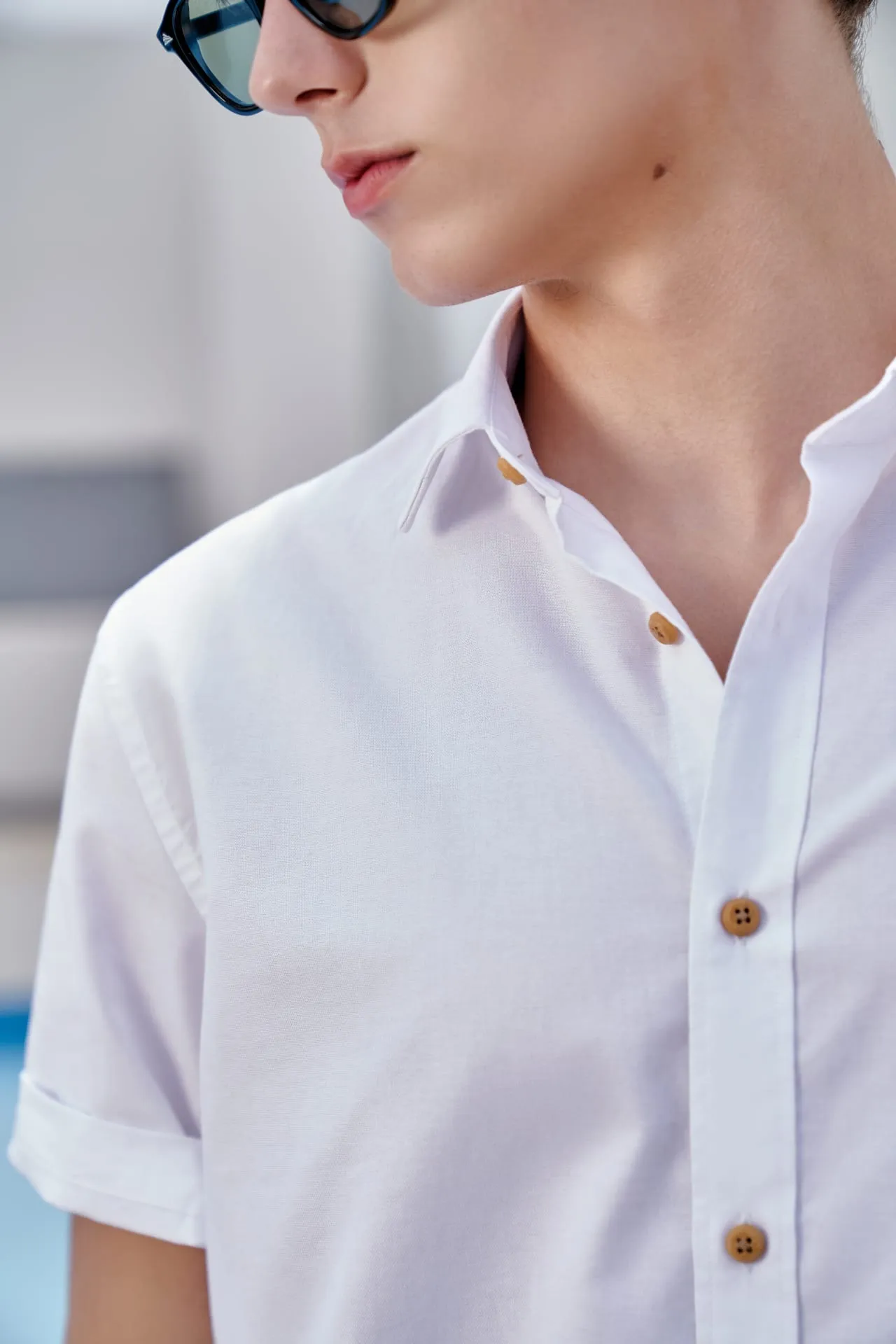 G2000 X Rodrigo Saldana Oxford Embroidery Casual Shirts
