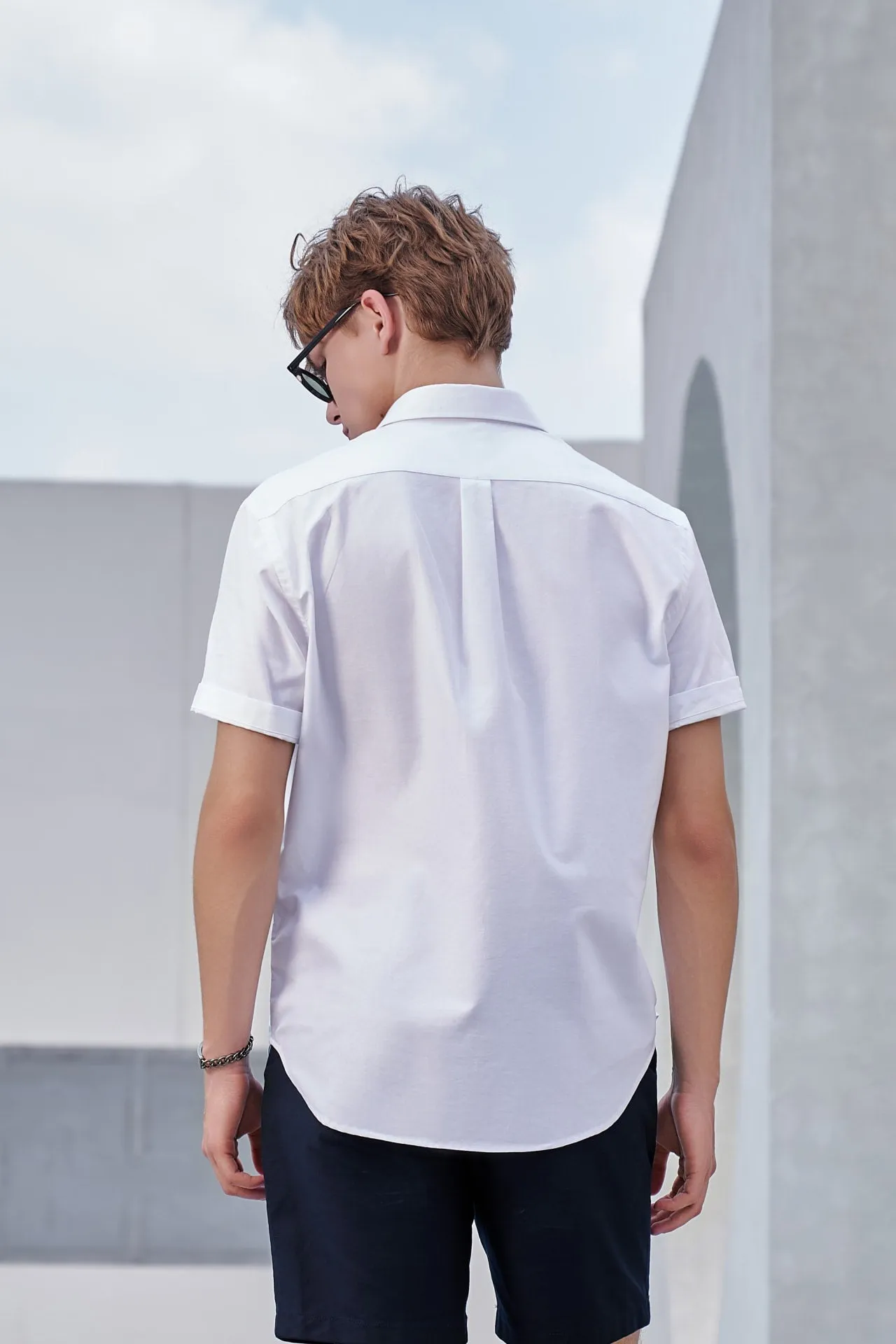 G2000 X Rodrigo Saldana Oxford Embroidery Casual Shirts