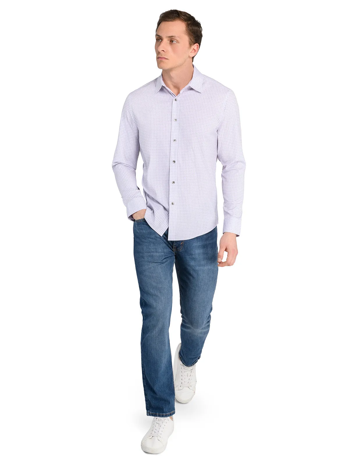 Gingham Long Sleeve Shirt