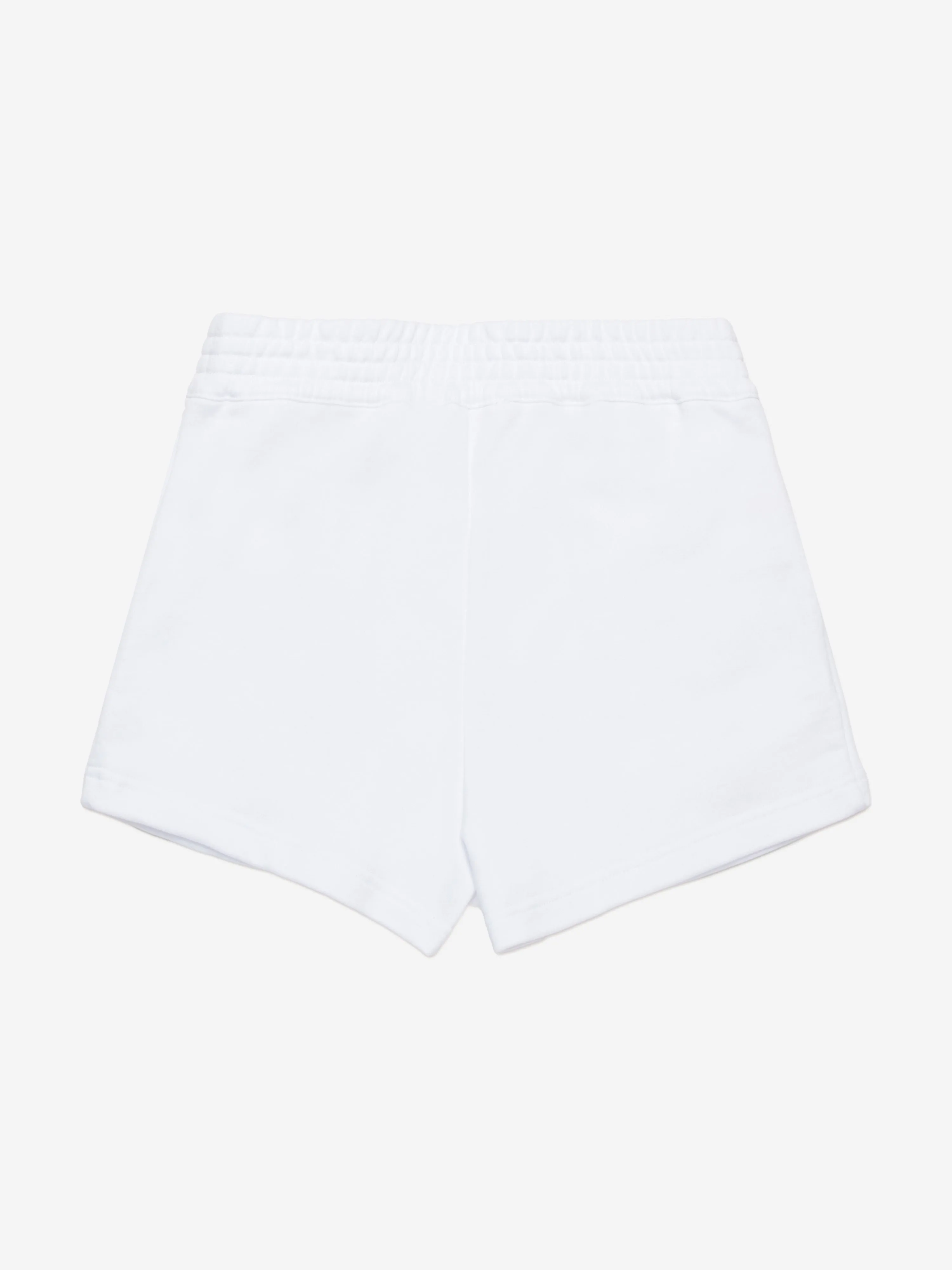Girls Flower Shorts in White