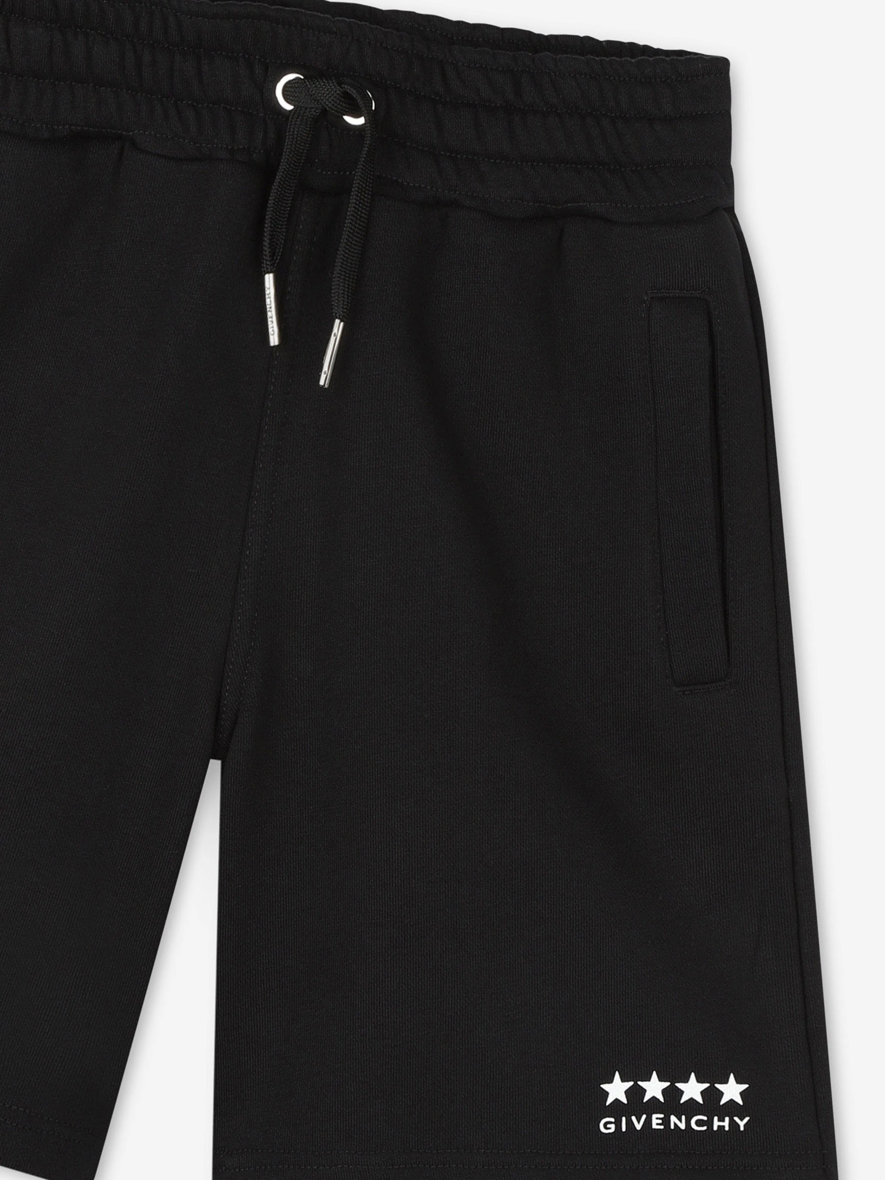 Givenchy Boys Logo Shorts in Black