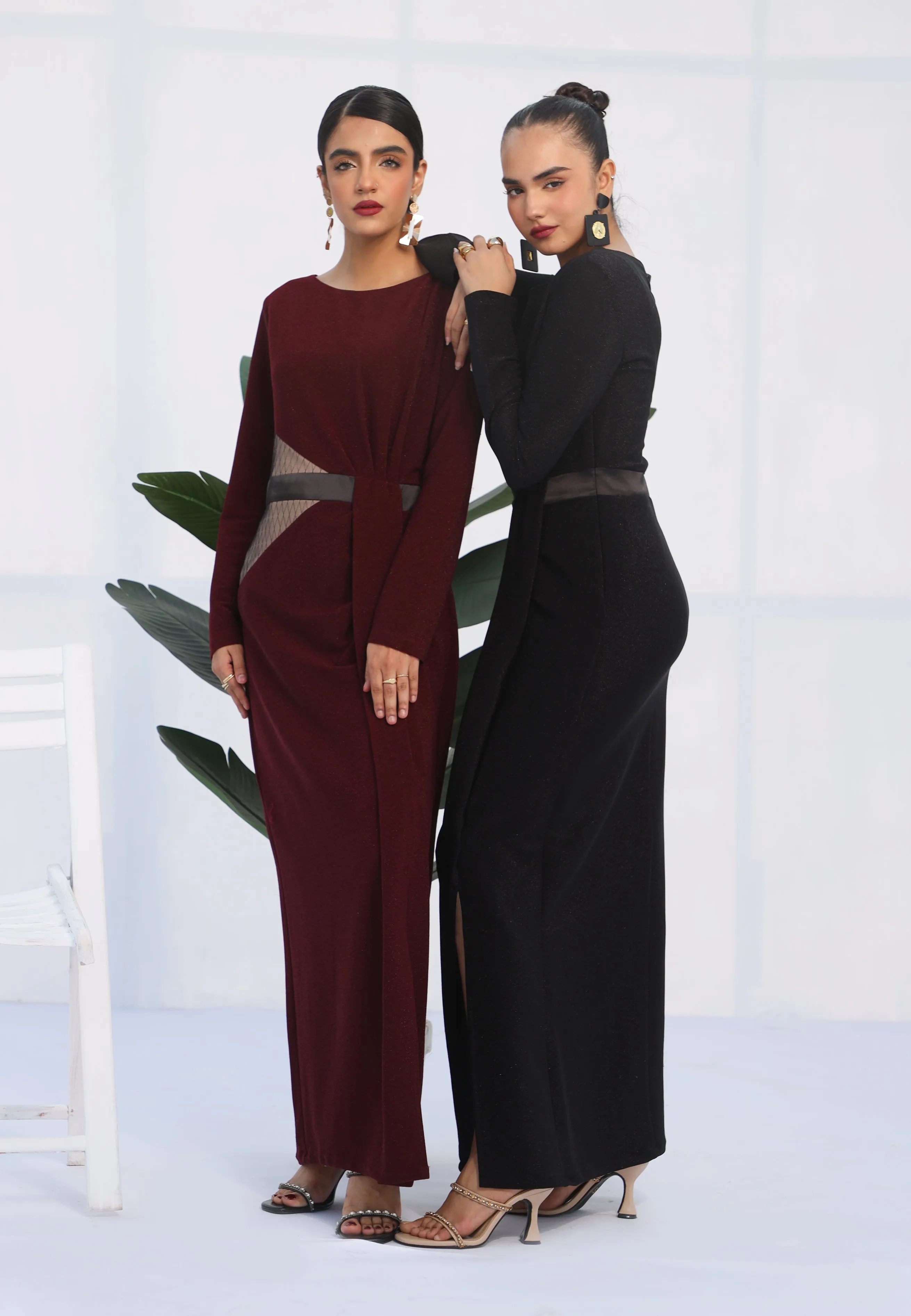 Gladious maxi dress black