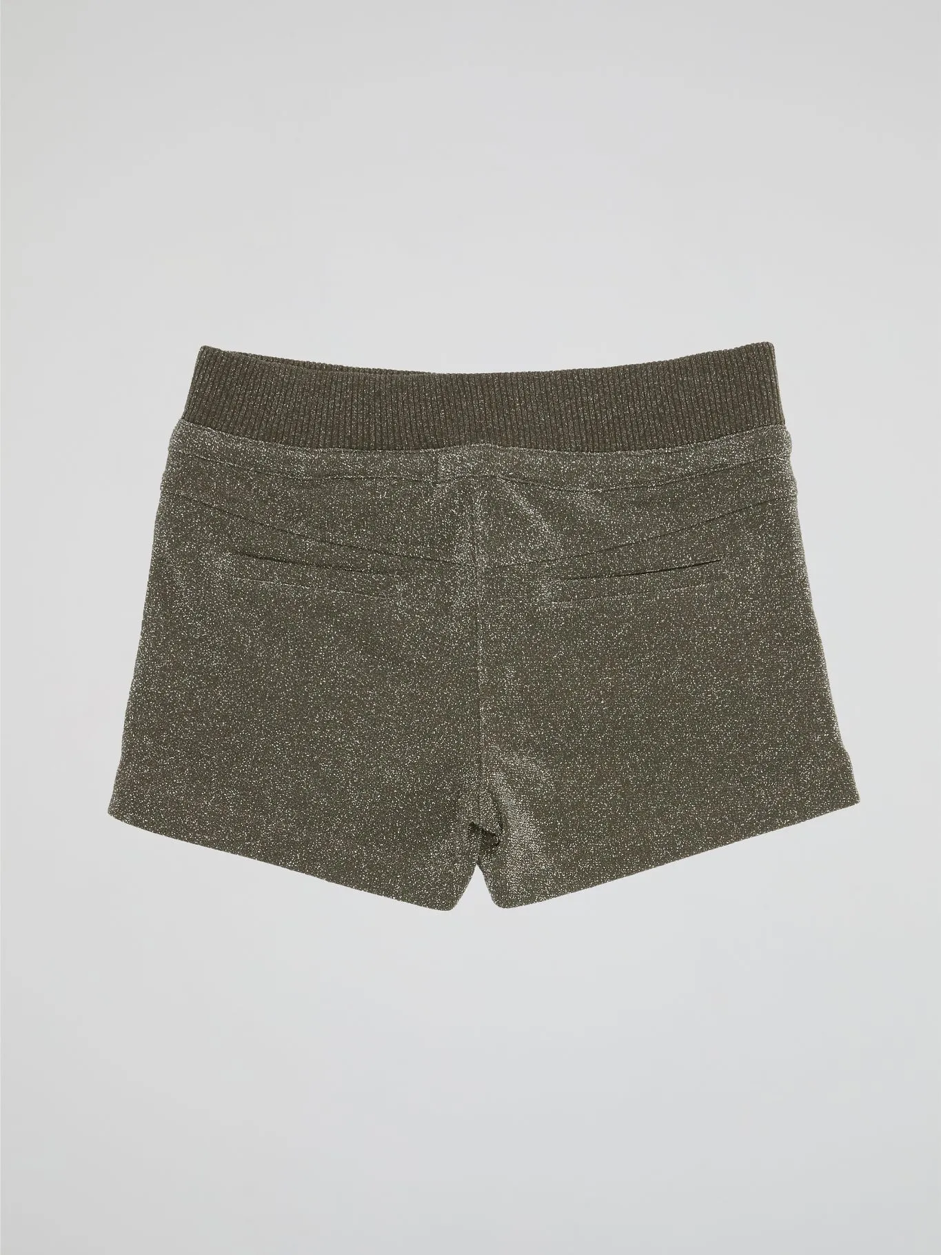 Glittered Drawstring Shorts