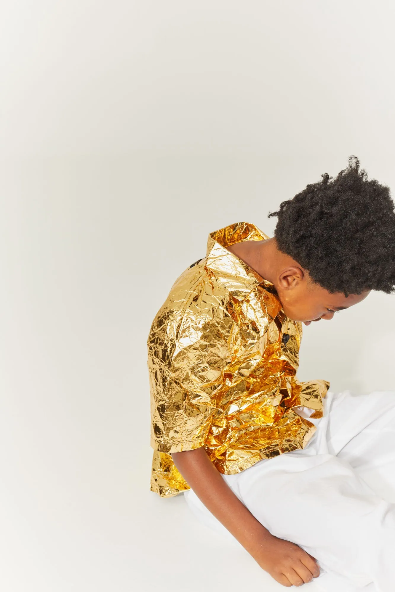 Gold Paper Shirt