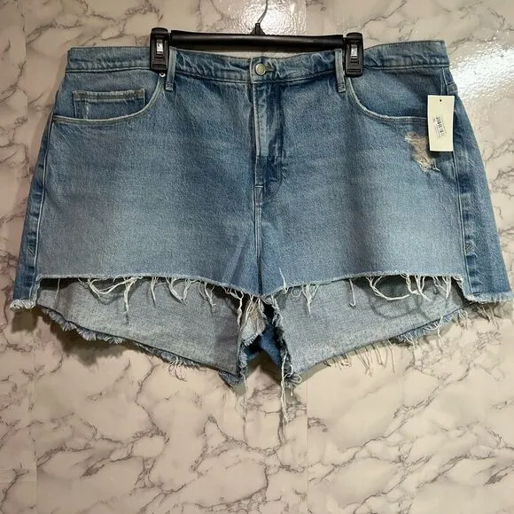 Good American Good 90's Shorts Size 18